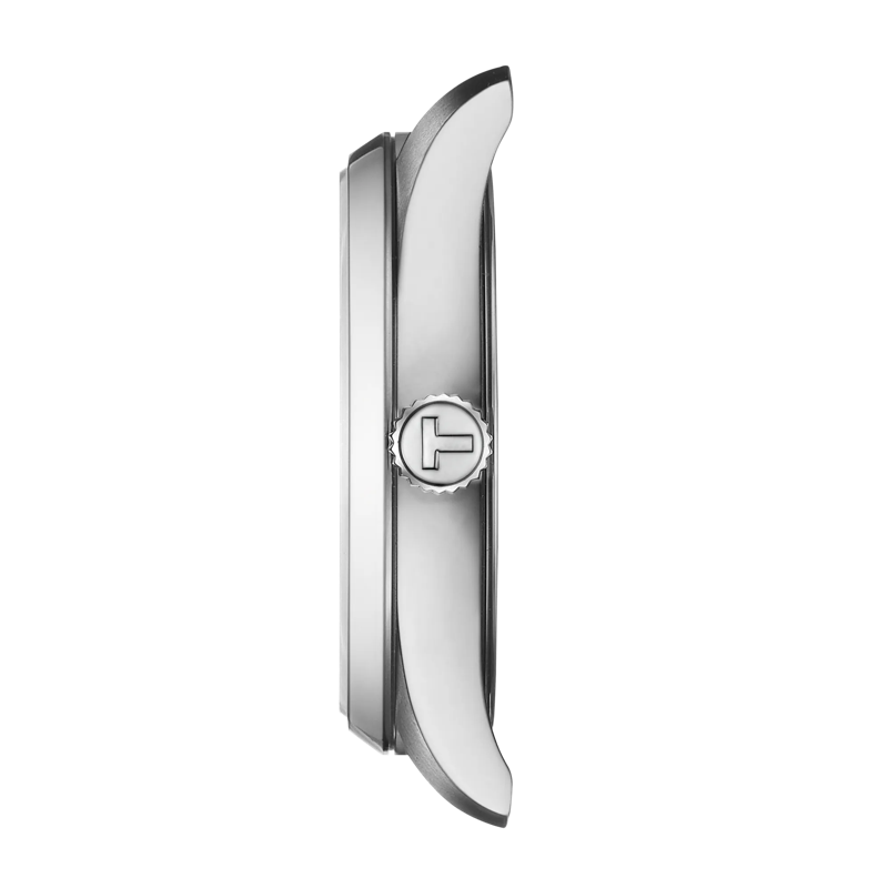 Profile view of the watch case Tissot PR 100 Jungfraubahn Quartz 34mm