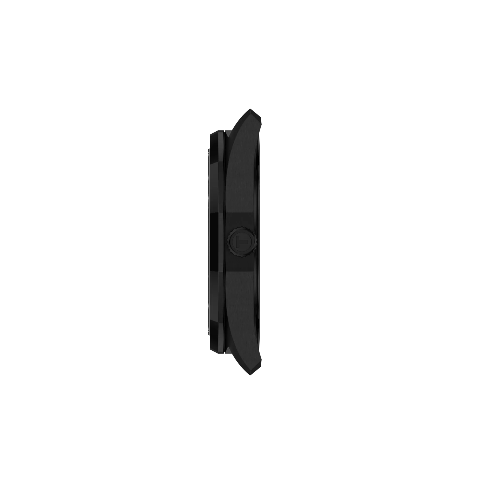 Profile view of the watch case 티쏘 PRC 100 SOLAR 쿼츠 39mm