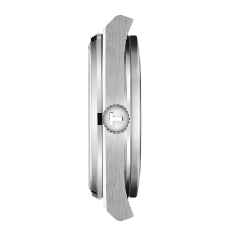 Profile view of the watch case 티쏘 PRX 35mm