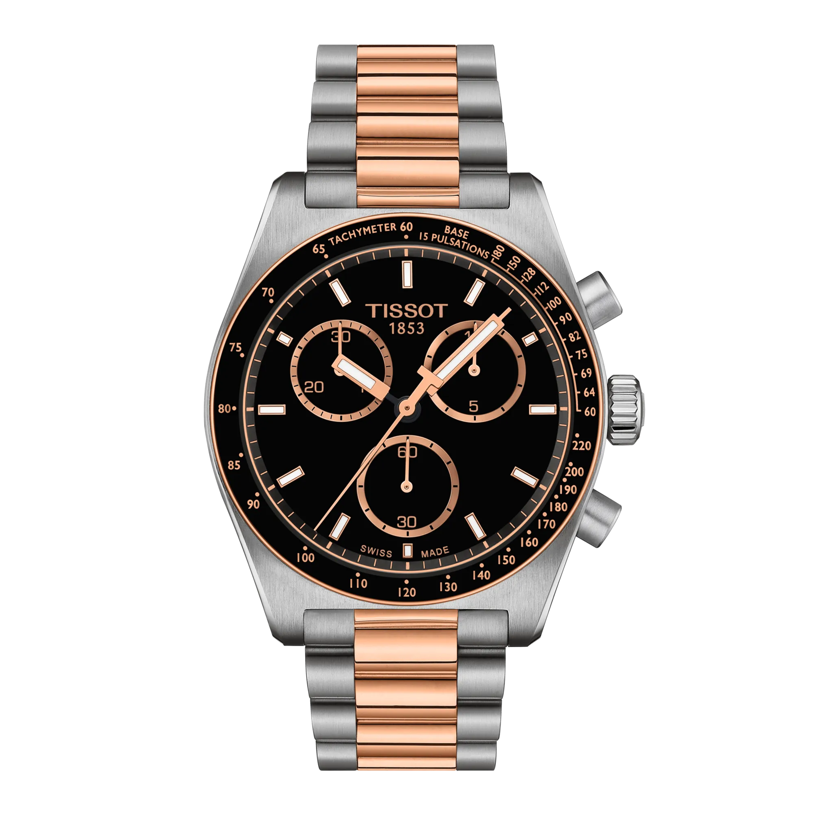 Tissot PR516 Quartz Chronograph の正面図