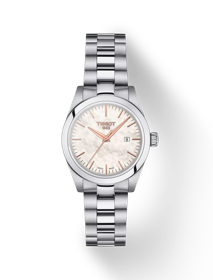 Front view of the watch Tissot T-My Lady with shadow