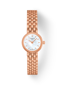 Front view of the watch Tissot Lovely with shadow