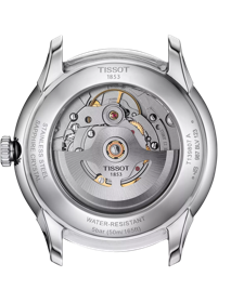 ウォッチケースのバックサイドTISSOT シュマン・デ・トゥレル パワーマティック80 39 mm