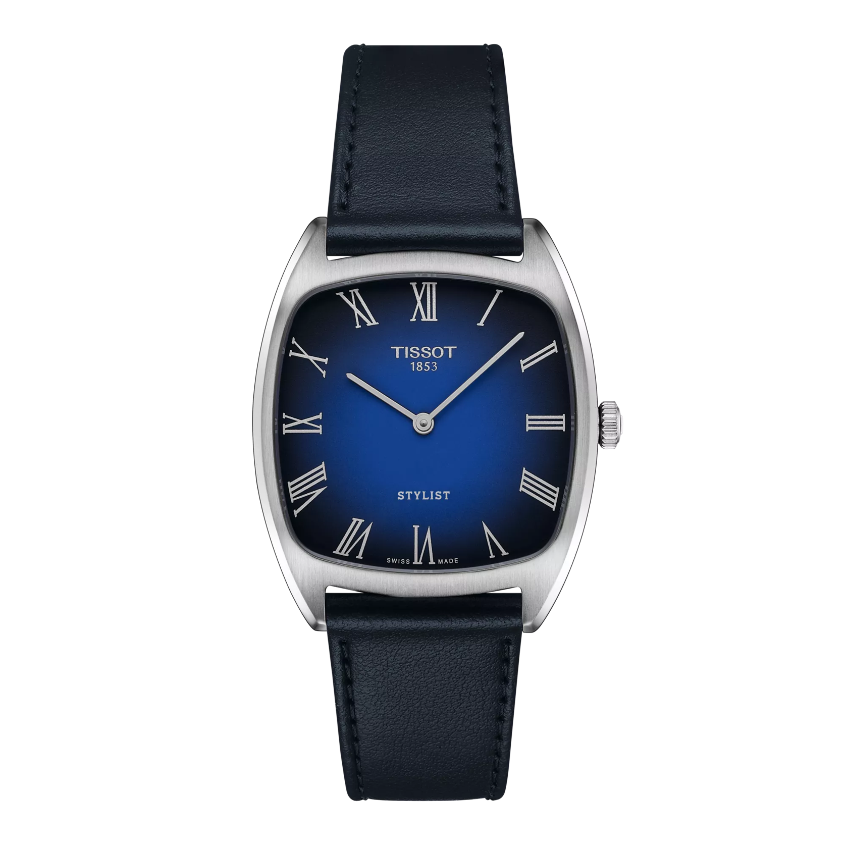 Front view of the watch 티쏘 스타일리스트