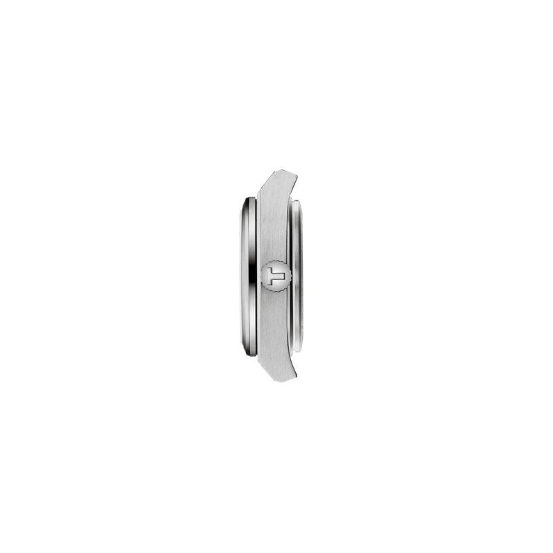 Profile view of the watch case Tissot PRX 25mm