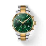 Front view of the watch 티쏘 크로노 XL 클래식 with shadow