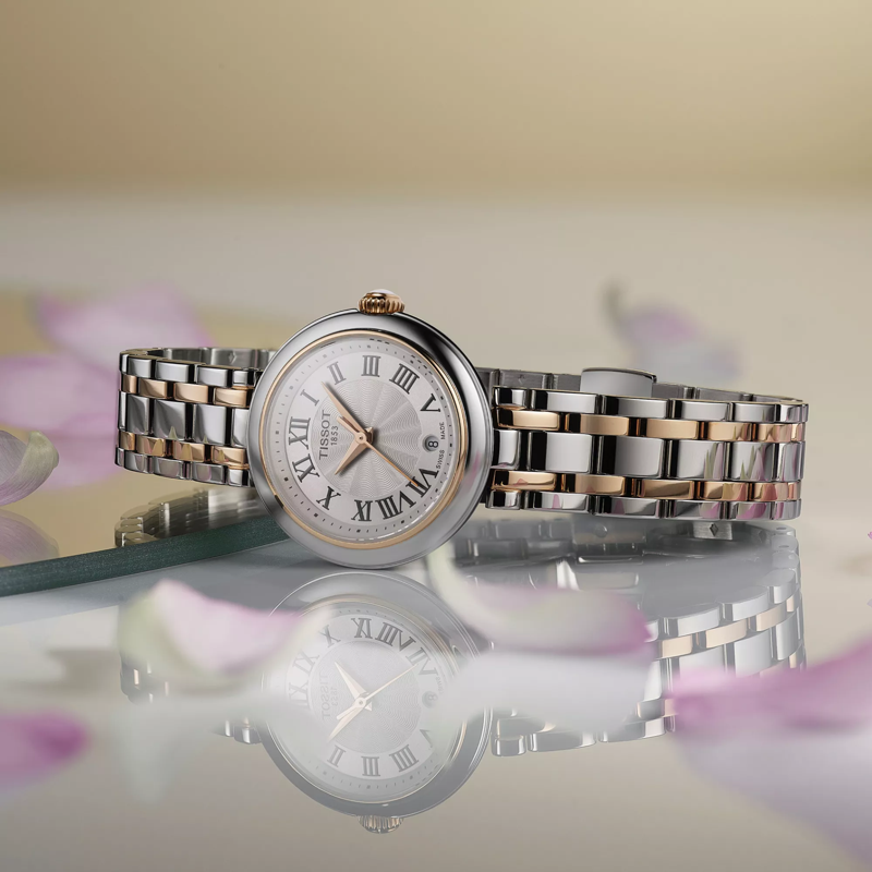 Tissot ベリッシマ クォーツ のカラー背景図