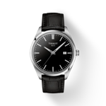 Front view of the watch Tissot PR 100 Quartz 40mm with shadow