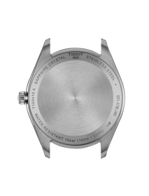 Rückansicht des Gehäuses der Uhr Tissot PR 100