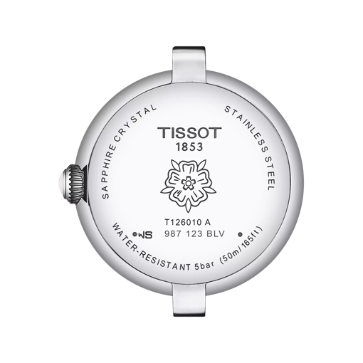 Rückansicht des Gehäuses der Uhr Tissot Bellissima Small Lady - Zweifach-Wickelarmband M