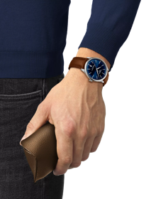 腕時計TISSOT シュマン・デ・トゥレル パワーマティック80 39 mm の手首シミュレーション