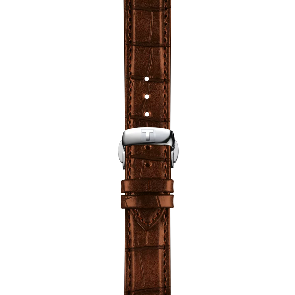 Strap zoom of the watch Tissot Le Locle Powermatic 80 Open Heart
