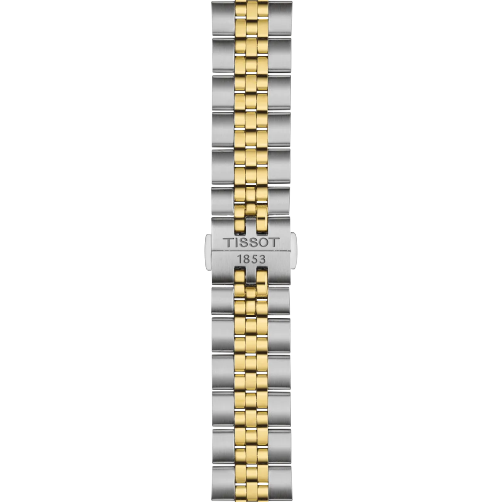 Zoom sur le bracelet de la montre Tissot Ballade 40mm