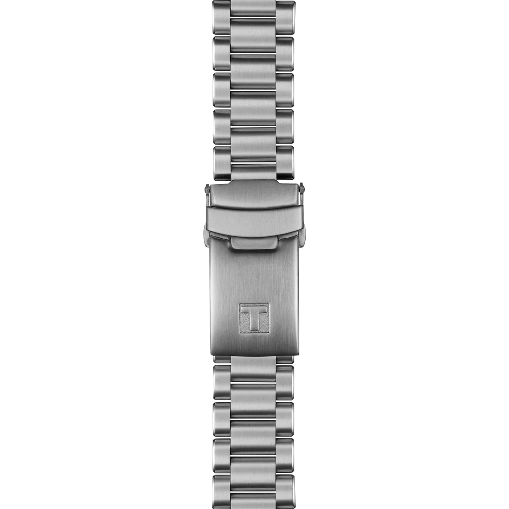 Zoom on the strap of the watch Tissot PR516 Mechanical Chronograph