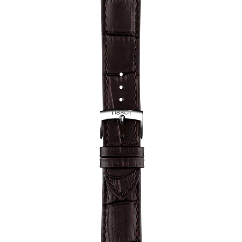 Zoom auf das Armband der Uhr Tissot PR 100